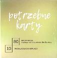 Okładka książki Potrzebne Karty