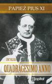 Okładka książki Quadragesimo Anno Papież Pius XI