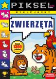 Okładka książki Zwierzęta. Pikselowe wyklejanki