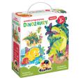 Opakowanie CzuCzu Puzzle progresywne Dinozaury 3+