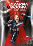 Okładka książki Czytaj, koloruj, rozwiązuj. Czarna Wdowa. Marvel