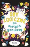 Gry logiczne dla małych geniuszy. Autor: Dr Gareth Moore, Chris Dickason, Magdalena Miksa. Dobreksiazki.pl Okładka książki Gry logiczne dla małych geniuszy