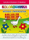 Okładka książki Kolorowanka Wesołe zwierzętka