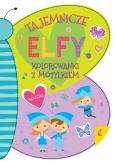 Okładka książki Kolorowanka z motylkiem. Tajemnicze elfy