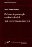 Okładka książki Modelowanie poziomu płac w mikro i makroskali