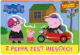 Okładka książki Peppa Pig. Nowy Wymiar Przygody. Z Peppą jest...