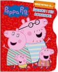 Okładka książki Peppa Pig. Wszystko o Śwince i jej rodzince