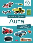 Okładka książki Poznaj świat. Zabawa z naklejkami. Auta