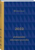 Okładka książki Profesjonalny Informator Prawnika 2022 B5 Granatowy