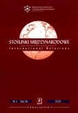 Opakowanie Stosunki Międzynarodowe nr 3 tom 56/2020