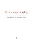 Okładka książki Wirujący ogon antylopy