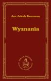 Okładka książki Wyznania