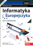 Okładka książki Informatyka Europejczyka LO ZP cz.3 HELION
