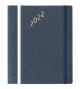 Opakowanie Kalendarz 2022 B6 Flex z gumką granatowy
