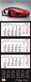 Opakowanie Kalendarz 2022 trójdzielny Premium Car