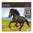 Opakowanie Kalendarz 30 x 30 z naklejkam. Konie 2022