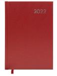 Opakowanie Kalendarz książkowy 2022 A5 czerwony EASY