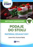 Okładka książki Pewny Start Aktywni Zawodowo Podaję do stołu materiał edukacyjny