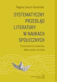 Okładka książki Systematyczny przegląd literatury w naukach społecznych