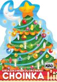Okładka książki Gwiazdkowe kolorowanki. Choinka