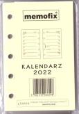 Opakowanie Kalendarz 2022 wkład A7 MEM/M/TNS