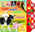 Okładka książki Kwa! Muuu! Chrum! Posłuchajmy zwierząt..