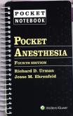 Okładka książki Pocket Anesthesia Fourth edition