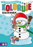 Okładka książki Przedszkolak koloruje. Bałwanek