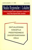 Opakowanie Studia regionalne i lokalne 2006 specjalny