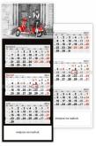 Opakowanie Kalendarz 2016 T61 Black and red