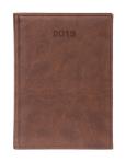 Opakowanie Kalendarz 2019 A5 dzienny Vivella ciemny brąz