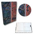 Opakowanie Kalendarz 2022 A5 dzienny soft touch Paisley