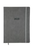 Opakowanie Kalendarz 2020 KK-A4TL książkowy A4 tygodniowy Lux szary