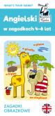 Okładka książki Kapitan Nauka. Angielski 4-6 lat Zagadki obrazkowe