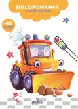 Okładka książki Kolorowanka z autami i pojazdami