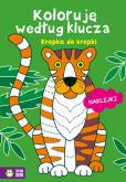 Okładka książki Kropka do kropki. Koloruję według klucza