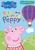 Okładka książki Peppa Pig. Kreatywny maluch. Kolorowe w wyprawy..