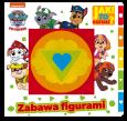 Okładka książki Psi Patrol. Jaki to kształt? Zabawa figurami