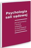 Okładka książki Psychologia sali sądowej