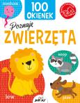 Okładka książki 100 okienek. Poznaję zwierzęta