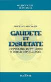 Okładka książki Adhortacja apostolska Gaudete et Exsultate