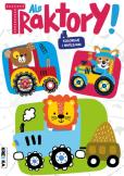 Okładka książki Ale traktory! Kolorowanka z naklejkami