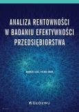 Okładka książki Analiza rentowności w badaniu efektywności przedsiębiorstwa