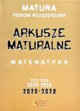 Okładka książki Arkusze maturalne z matematyki ZR 2025-2028