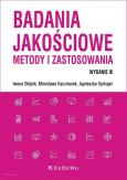 Okładka książki Badania jakościowe - metody i zastosowania (wyd. III)