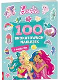Okładka książki Barbie dreamtopia 100 Brokatowych naklejek