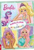 Okładka książki Barbie Dreamtopia Naklejam i koloruję NAK-1402