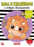 Okładka książki Baw się kolorami z miłymi dinozaurami
