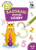 Okładka książki Bazgraki poznają LICZBY 4-6 lat. Bazgraki