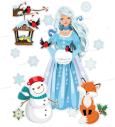 Opakowanie Dekoracje zimowe - Pani Zima 16el